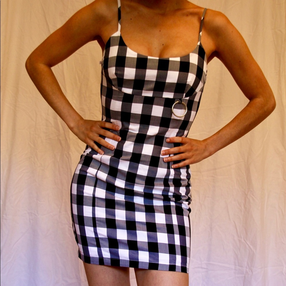 Dolls Kill Checkered Mini Dress